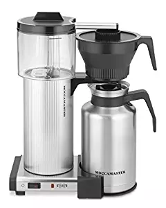 Technivorm Moccamaster 39340 CDT Grand 60, oz Brushed, Silver