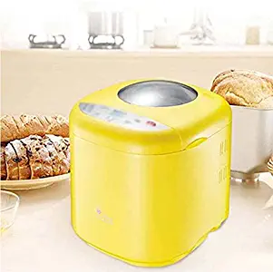 IMBM Bread Machine, Automatic Bread Machine with Nut Dispenser, Bread Machine with 10 Programs, Cooking Bread Machine, Non-Stick Pan, Gluten-Free Whole Wheat 3 Bread Sizes and 3 Colors