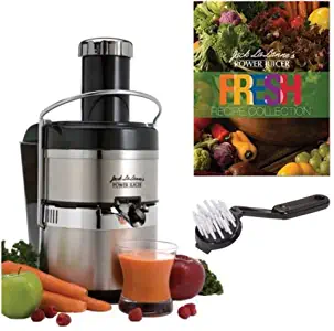 Jack Lalanne's JLSS Power Juicer Deluxe Stainless-Steel Electric Juicer