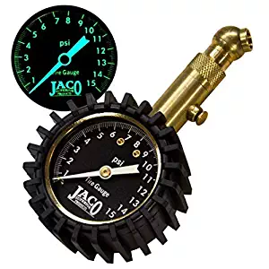 JACO Elite Tire Pressure Gauge - 15 PSI