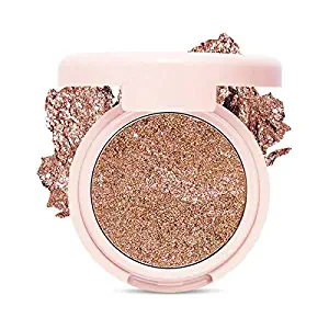 ETUDE HOUSE [Blossom Picnic] Air Mousse Eyes (#BR404 Date Picnic) | Metal Glitter Eyeshadow That Gives Out a Dazzling Sparkle Effect with Different Types of Pearls | K-beauty