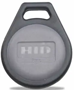 HID Corporation 1346 ProxKey III Key Fob Proximity Access Card Keyfob, 1-1/4" Length x 1-1/2" Height x 15/64" Thick (100)