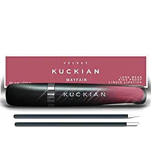 MAYFAIR - Soft Pink Lipstick - Liquid Velvet Supremé by Kuckian - Vitamin E, Cruelty Free, Matte Lipstick, Long Lasting