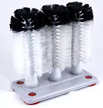 3 Brush Glass Washer