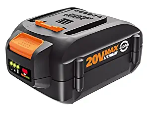 WORX WA3578 20V Power Share 4.0 AH Battery, Orange and Black