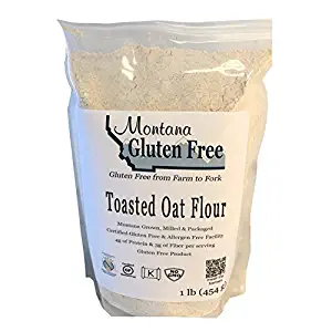 Montana Gluten Free Toasted Oat Flour, 1 Pound