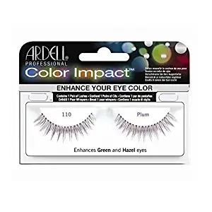 Ardell 110 Color Impact Lashes, Plum