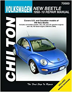 Chilton Volkswagen New Beetle (1998 - 2010) Repair Manual (70500)