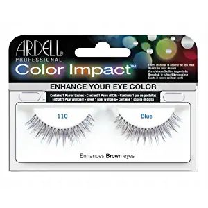 (3 Pack) ARDELL Color Impact False Lashes - Blue 110