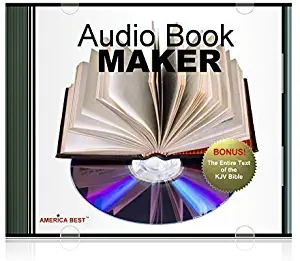 Audio Book Maker - Windows text-to-speech software - Voice reader uses Windows natural voices - KJV Audio Bible CD can be made from included text files