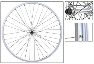 Wheel Master Front Bicycle Wheel 26 x 1.5 36H, Alloy, Quick Release, Silver