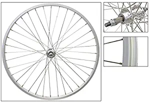 Wheel Master Rear 26 x 1.75/2.125, Silver, Alloy, B/O, 5/6/7 sp, 36H, SS14g Spokes