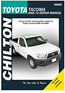 Chilton 68606 Toyota Tacoma Repair Manual (2005-2018)