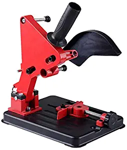 RO&LY 100-125 Angle Grinder DIY Angle Grinder Stand Grinder Holder Cutter Support Bracket Holder Cutting Machine Cast Iron Base for 100/115/125mm Angle Mill