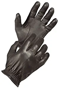 Hatch FM2000 Friskmaster All-Leather, Cut-Resistant Police Duty Glove - Black