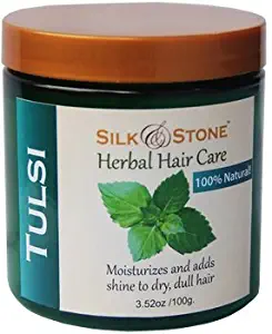 100% Natural Botanical Tulsi Powder Silk & Stone