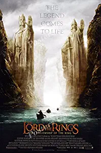 PremiumPrints - The Lord of The Rings The Fellowship of The Ring Movie Poster Glossy Finish Made in USA - MOV156 (24" x 36" (61cm x 91.5cm))