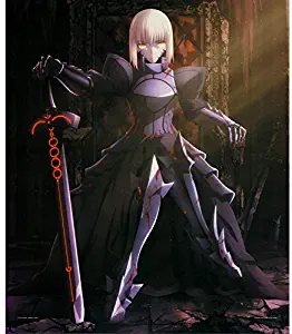 Banpresto Movie Version Fate/Stay Night Heaven's Feel Saber Alter Lottery Ichiban Kuji C Award Visual Cloth