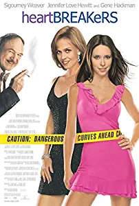 HEARTBREAKERS (2001) Original Authentic Movie Poster 27x40 - Double-Sided - Sigourney Weaver - Jennifer Love He will - Ray Liotta - Gene Hackman