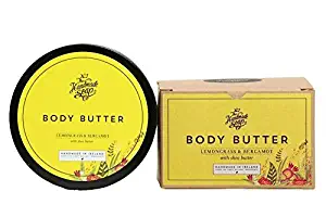 Handmade Soap Company – Natural Body Butter – Environmentally Friendly – For All Skin Types – 180 g (Lemongrass & Cedarwood)