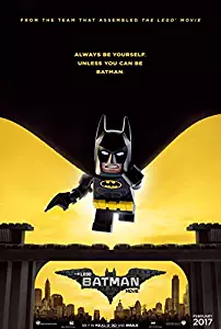 LEGO BATMAN Original Movie Poster 27x40 - Double - Sided