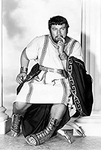 Peter Ustinov - Spartacus - Movie Still Poster