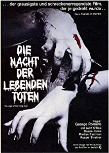 Night of the Living Dead Poster Movie Foreign 11x17 Judith O'Dea Duane Jones Karl Hardman
