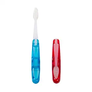 SoFresh Oral Care Travel Soft Flossing Toothbrush (Assorted Colors) toothbrush by SoFresh Oral Care