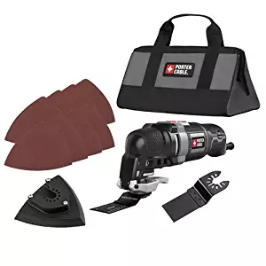 PORTER-CABLE PCE606K 3.0 AMP 11-Piece Oscillating Multi-Tool Kit