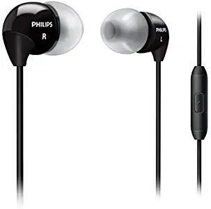 Philips SHE3595BK/28 In-Ear Headset with Mic Black