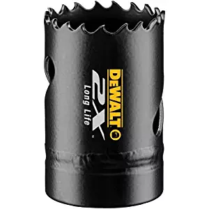 DEWALT DWA1822 1-3/8-Inch Hole Saw