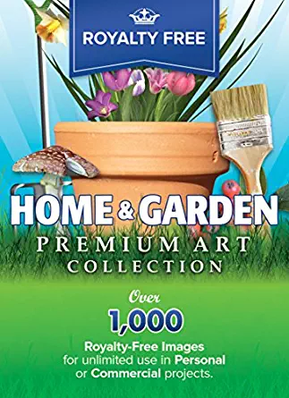 Royalty-Free Premium Home & Garden Image Collection: Top-Quality ClipArt To Make Your Scrapbook Designs, Invitations and Other Projects BLOOM!! (for PC) [Download]