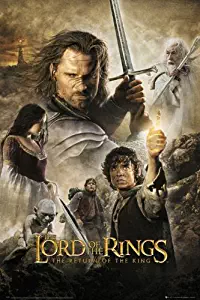 The Lord Of The Rings - The Return Of The King - Movie Poster (Regular) (Size: 24" x 36") (By POSTER STOP ONLINE)