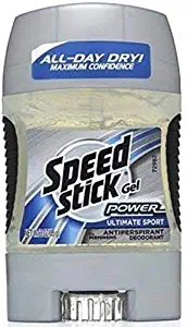 Speed Stick Anti-Perspirant Deodorant Power Gel 3 oz (Pack of 10)