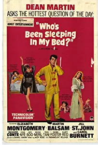 Who's Been Sleeping in My Bed Poster 27x40 Dean Martin Elizabeth Montgomery Carol Burnett