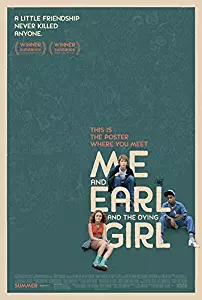 ME AND EARL AND THE DYING GIRL (2015) Original Authentic Movie Poster 13x19.5 - Single-Sided - Thomas Mann - Olivia Cooke - Connie Britton