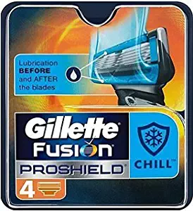 Gillette Fusion Proshield Chill refills 4 ct