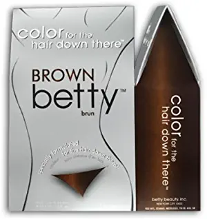 Betty Beauty Brown Betty - Color for The Hair Down There Hair Coloring Kit