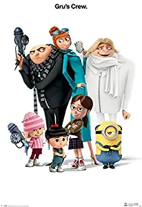 Pyramid International Gru's Crew Despicable Me 3" Maxi Poster, Plastic/Glass, Multi-Colour, 61 x 91.5 x 1.3 cm