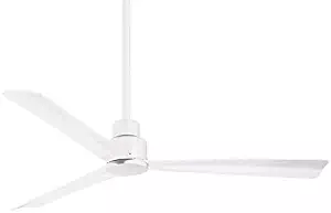 Minka-Aire F787-WHF, Simple 52" Ceiling Fan, Flat White Finish