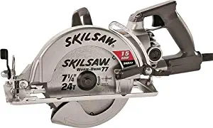 3M SPT77W-22 Worm Drive Heavy Duty Corded Circular Saw, 7-1/4",