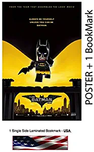 Lego Batman Movie Poster 12x18