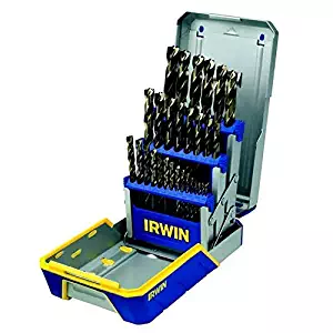 Irwin 3018006b 29 Piece Drill Bit Industrial Set Case Turbomax