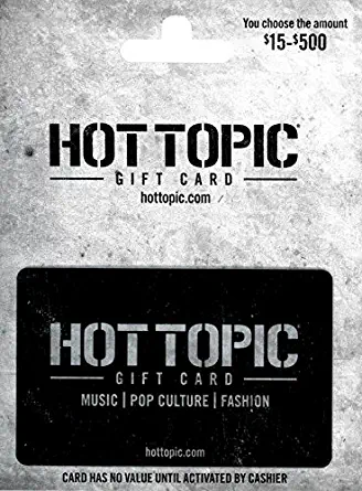 Hot Topic Gift Card