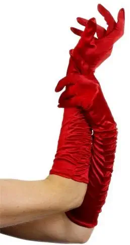 Fever Women's Temptress Gloves Long 46Cm 18 Inches In Display Pack