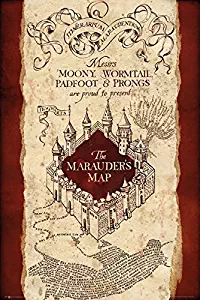 POSTER STOP ONLINE Harry Potter - Movie Poster/Print (The Marauder's Map) (Size: 24" x 36")