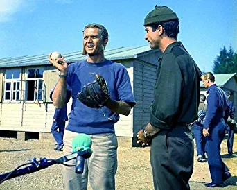 Steve McQueen Jud Taylor The Great Escape 16x20 Poster