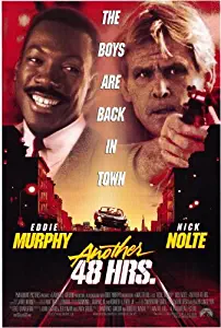 Another 48 Hrs. Movie Poster (27 x 40 Inches - 69cm x 102cm) (1990) -(Eddie Murphy)(Nick Nolte)(Brion James)(Kevin Tighe)(Bernie Casey)(David Anthony Marshall)
