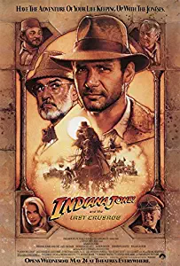 Indiana Jones And The Last Crusade - Movie Poster (Size: 27'' x 40'')