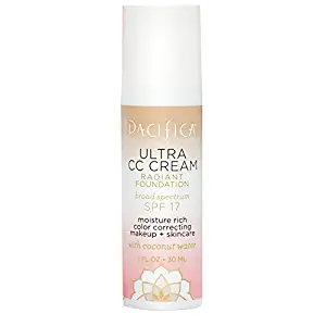 Pacifica Beauty Ultra CC Cream Radiant Foundation Natural/Medium